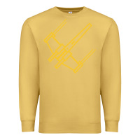 Antique Gold x wing starfighter Premium Sweatshirt - artisFamous