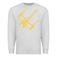 Dove Grey x wing starfighter Premium Sweatshirt - artisFamous