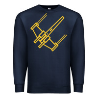 Navy x wing starfighter Premium Sweatshirt - artisFamous