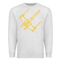 Oatmeal Heather x wing starfighter Premium Sweatshirt - artisFamous