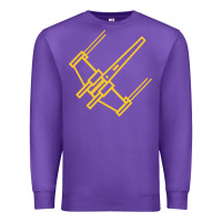 Purple x wing starfighter Premium Sweatshirt - artisFamous