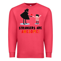 Cardinal strangers are awesome Premium Sweatshirt - artisFamous