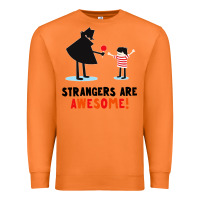 Carrot strangers are awesome Premium Sweatshirt - artisFamous