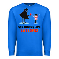 True Royal strangers are awesome Premium Sweatshirt - artisFamous