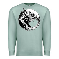 Seafoam xenomorph Premium Sweatshirt - artisFamous