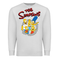 Dove Grey the simpsons funny family Premium Sweatshirt - artisFamous