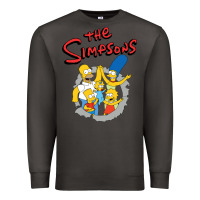 The Simpsons Funny Family Premium Sweatshirt | Teevron