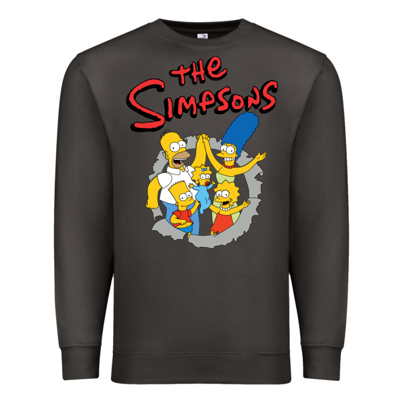 The Simpsons Funny Family Premium Sweatshirt by artisFamous | Teevron