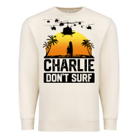 Sandshell summer vacation charlie don't surf Premium Sweatshirt - artisFamous