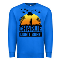 True Royal summer vacation charlie don't surf Premium Sweatshirt - artisFamous