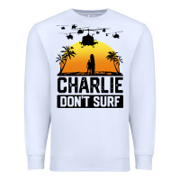 White summer vacation charlie don't surf Premium Sweatshirt - artisFamous