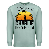 Seafoam summer vacation charlie don't surf Premium Sweatshirt - artisFamous