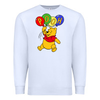 White hunny the pooh Premium Sweatshirt - artisFamous