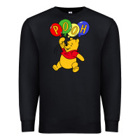 Black hunny the pooh Premium Sweatshirt - artisFamous