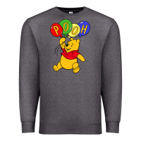Charcoal Heather hunny the pooh Premium Sweatshirt - artisFamous
