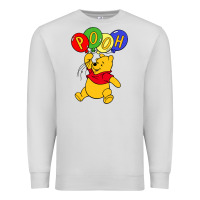 Dove Grey hunny the pooh Premium Sweatshirt - artisFamous