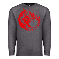 Charcoal Heather xenomorph Premium Sweatshirt - artisFamous
