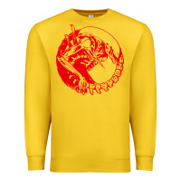 Lemon xenomorph Premium Sweatshirt - artisFamous