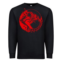 Black xenomorph Premium Sweatshirt - artisFamous