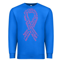 True Royal Pink Ribbon Premium Sweatshirt - artisFamous
