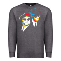 Charcoal Heather blues brothers Premium Sweatshirt - artisFamous