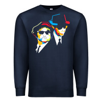 Navy blues brothers Premium Sweatshirt - artisFamous