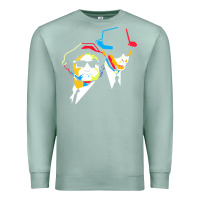 Seafoam blues brothers Premium Sweatshirt - artisFamous