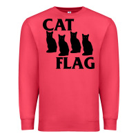 Cardinal cat flag Premium Sweatshirt - artisFamous