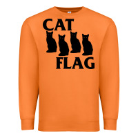 Carrot cat flag Premium Sweatshirt - artisFamous