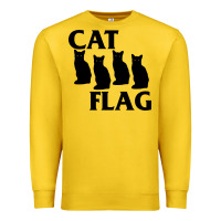 Lemon cat flag Premium Sweatshirt - artisFamous