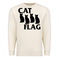 Sandshell cat flag Premium Sweatshirt - artisFamous