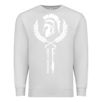 Dove Grey sparta krieger fitness   molon labe Premium Sweatshirt - artisFamous