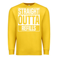 Lemon straight outta refills funny pharmacy technician pharmacist Premium Sweatshirt - artisFamous