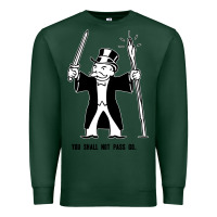 Sports Green you shall not pass go Premium Sweatshirt - artisFamous