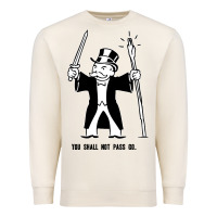 Sandshell you shall not pass go Premium Sweatshirt - artisFamous