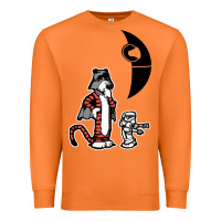 Carrot hobbes and calvin Premium Sweatshirt - artisFamous