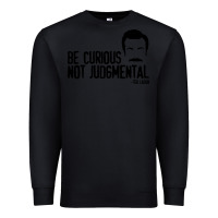 Black be curious not judgemental Premium Sweatshirt - artisFamous