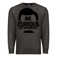 Smoke be curious not judgmental Premium Sweatshirt - artisFamous