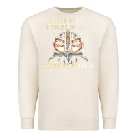 Sandshell child of god woman of faith warrior of christ Premium Sweatshirt - artisFamous
