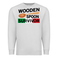 Dove Grey funny wooden spoon survivor Premium Sweatshirt - artisFamous