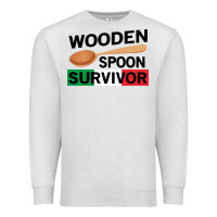 Oatmeal Heather funny wooden spoon survivor Premium Sweatshirt - artisFamous