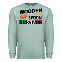 Seafoam funny wooden spoon survivor Premium Sweatshirt - artisFamous