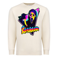 Sandshell scream horror movie Premium Sweatshirt - artisFamous