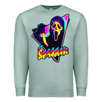 Seafoam scream horror movie Premium Sweatshirt - artisFamous