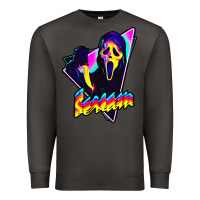 Smoke scream horror movie Premium Sweatshirt - artisFamous