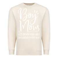 Sandshell boy mom less drama than girls but harder to Premium Sweatshirt - artisFamous