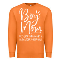 Carrot boy mom less drama than girls but harder to Premium Sweatshirt - artisFamous