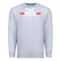 Heather Grey goose Premium Sweatshirt - artisFamous