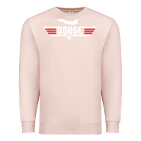 Pale Pink goose Premium Sweatshirt - artisFamous