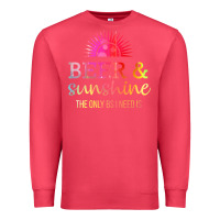 Cardinal the only bs i need is beer sunshine Premium Sweatshirt - artisFamous